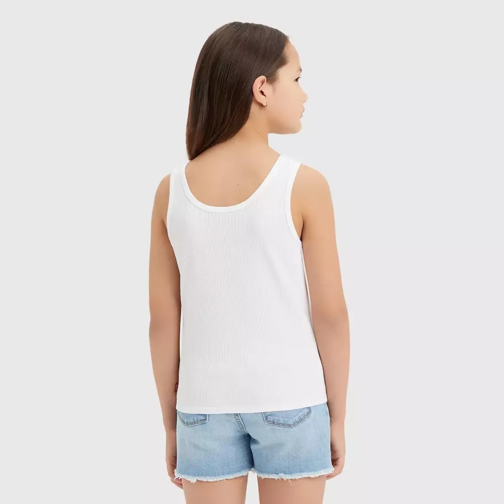 Levi's Meet And Greet Ribbstickat Linne For Tonåringar Outlet