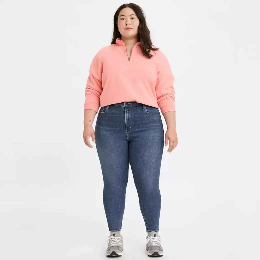 Levi's Mile High Super Skinny Jeans (Plus) Clearance