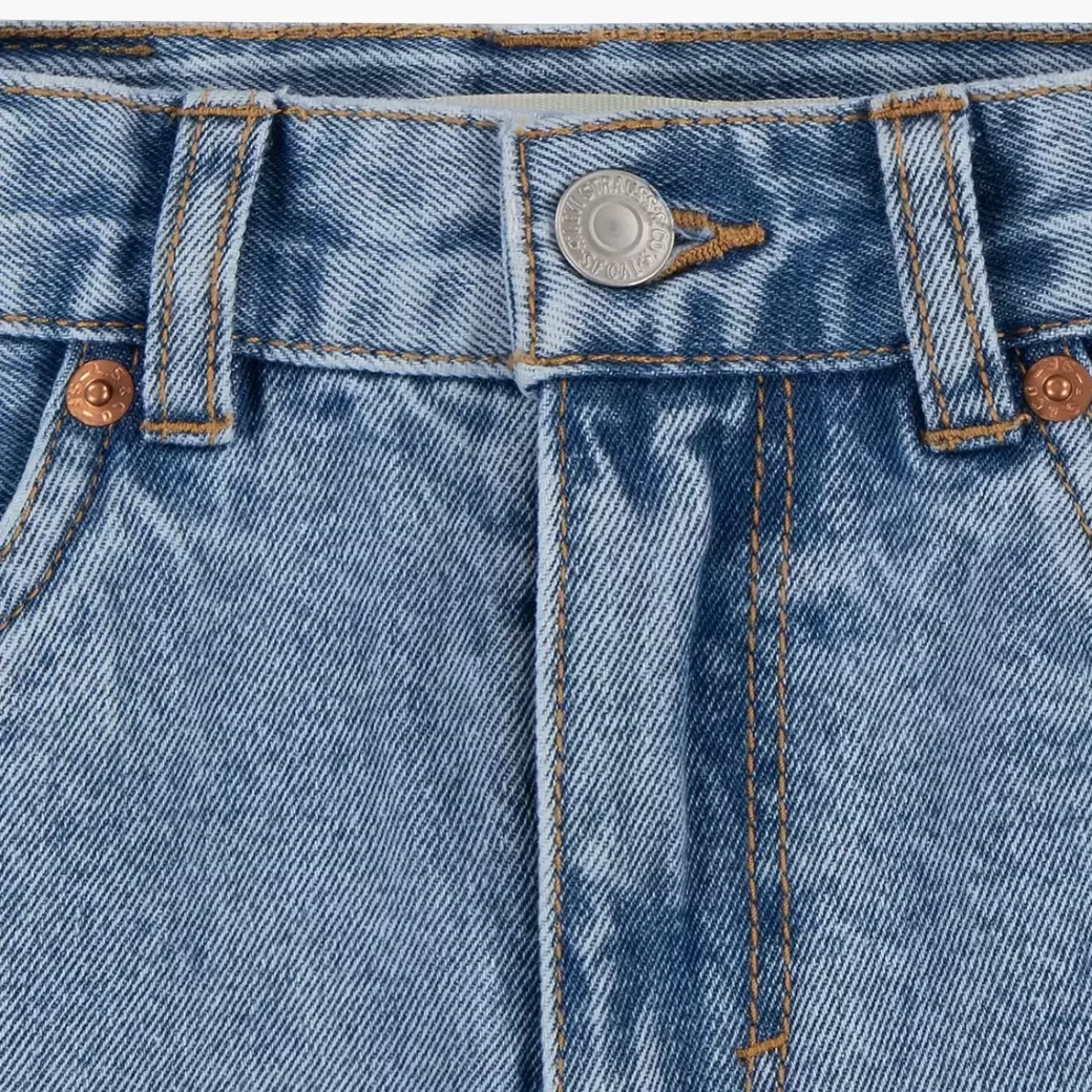 Levi's Mini Mom Shorts Med Uppvikt Fall For Tonåringar Outlet