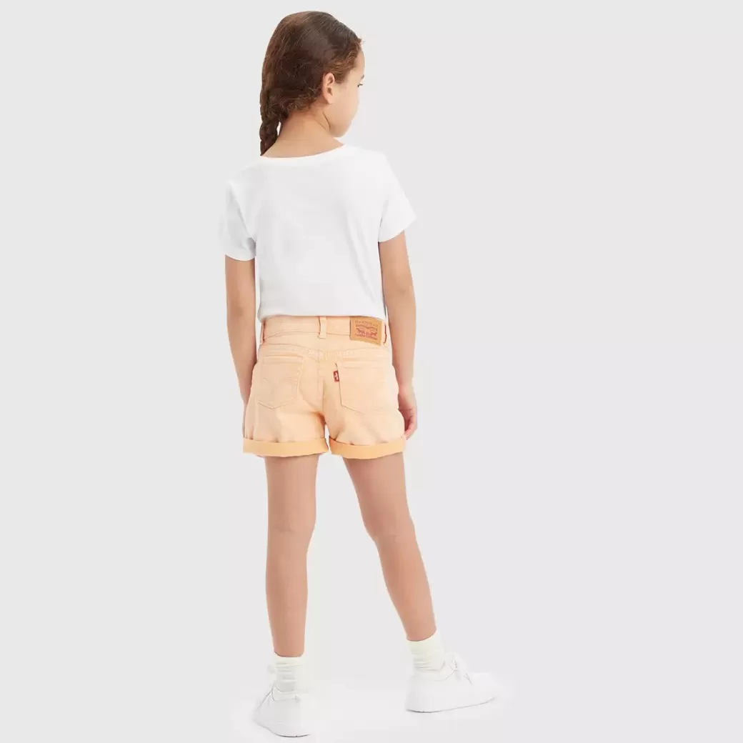 Levi's Mini Mom Uppvikta Twillshorts For Barn Hot