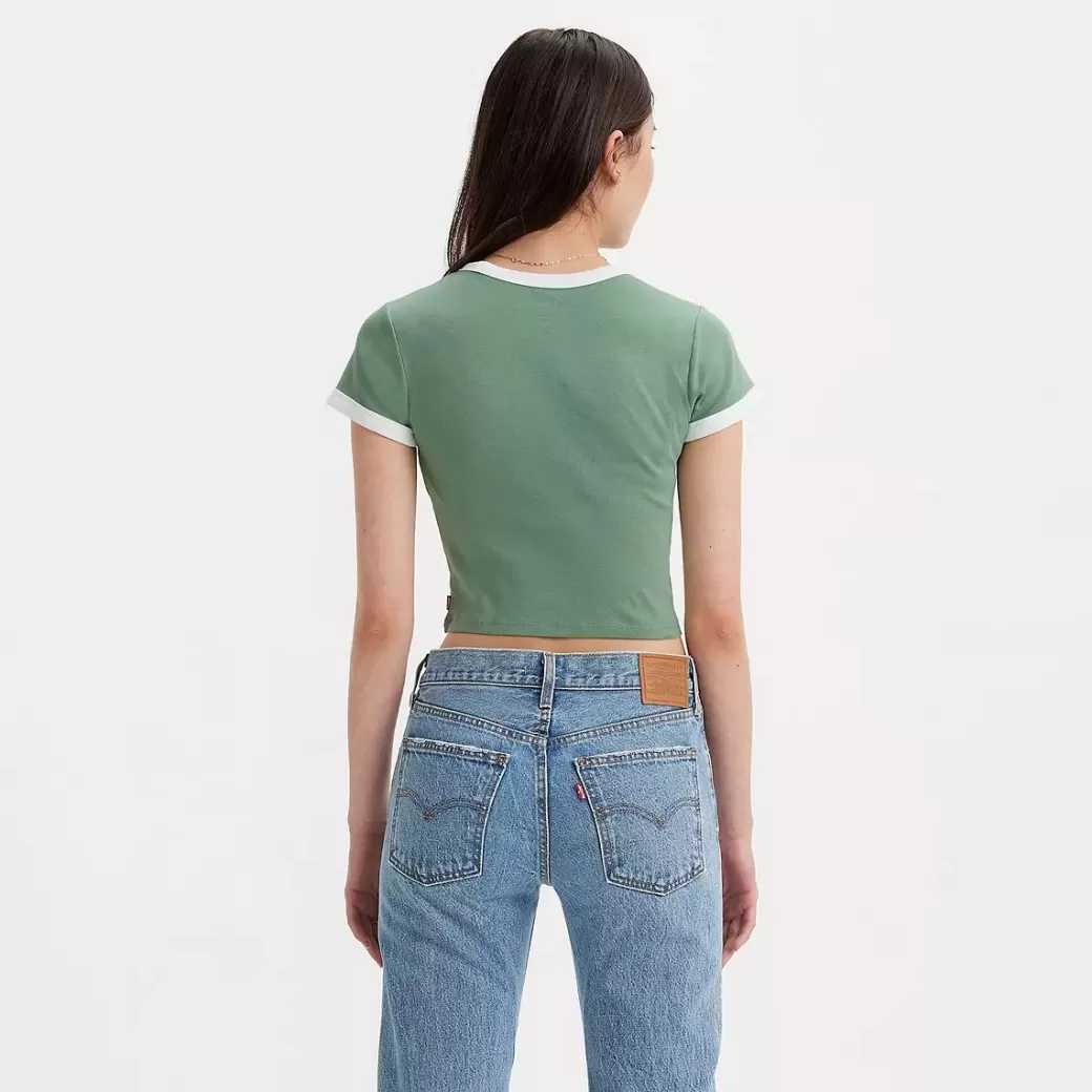 Levi's Mini-T-Shirt Med Tryck Och Fargade Muddar Best Sale