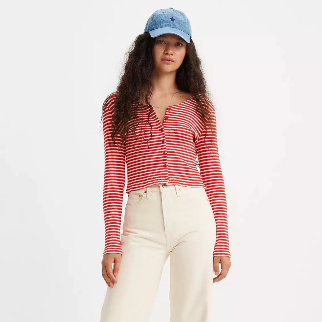 Levi's Monica Langarmad T-Shirt Discount