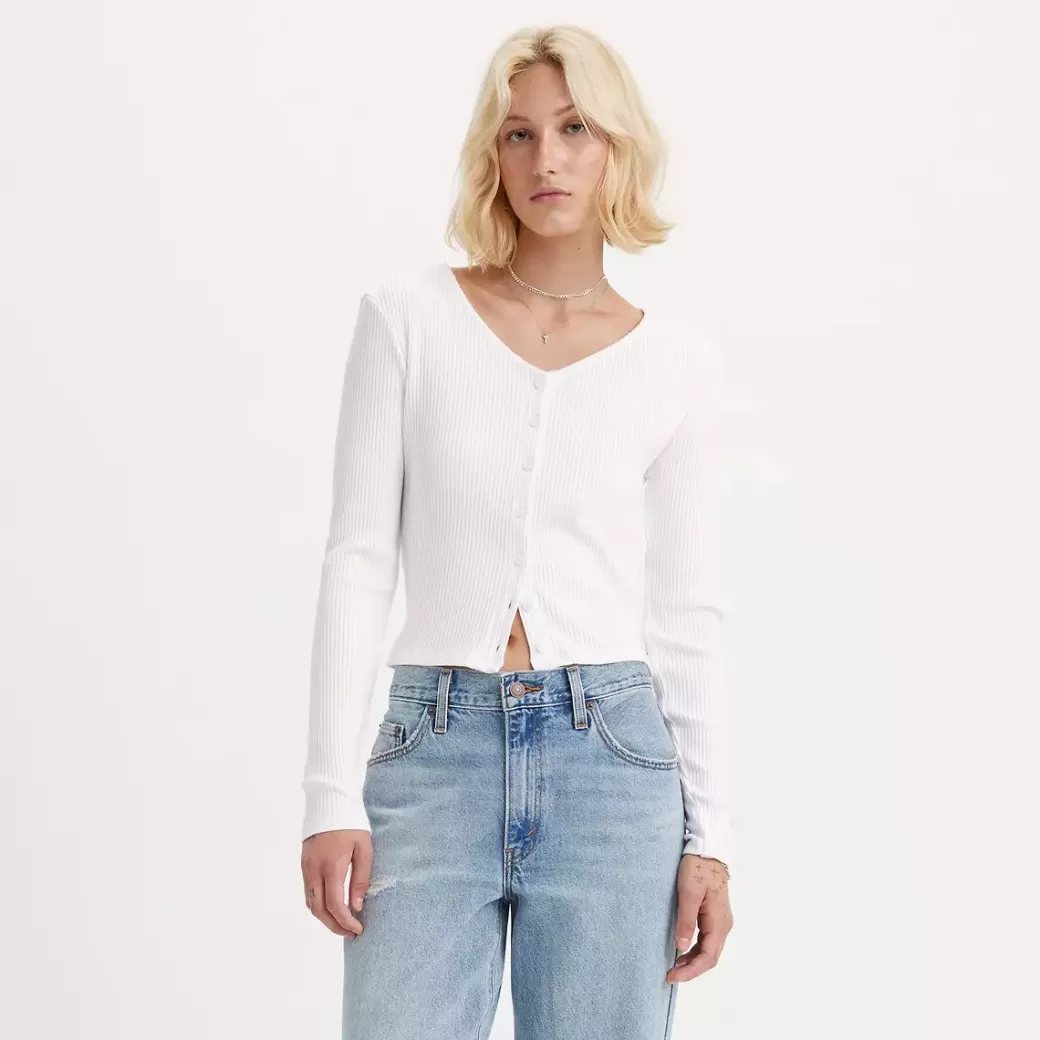 Levi's Monica Langarmad T-Shirt Flash Sale