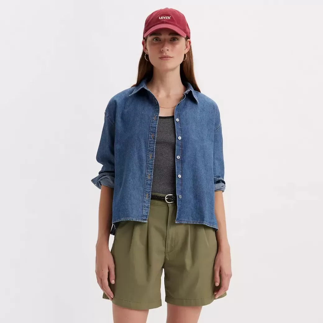 Levi's Odessa Langarmad Lightweight-Skjorta Shop
