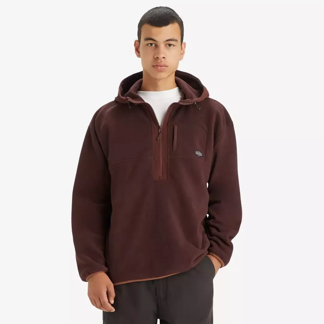 Levi's Orbit Sweatshirt Med Dragkedja I Halsen Flash Sale