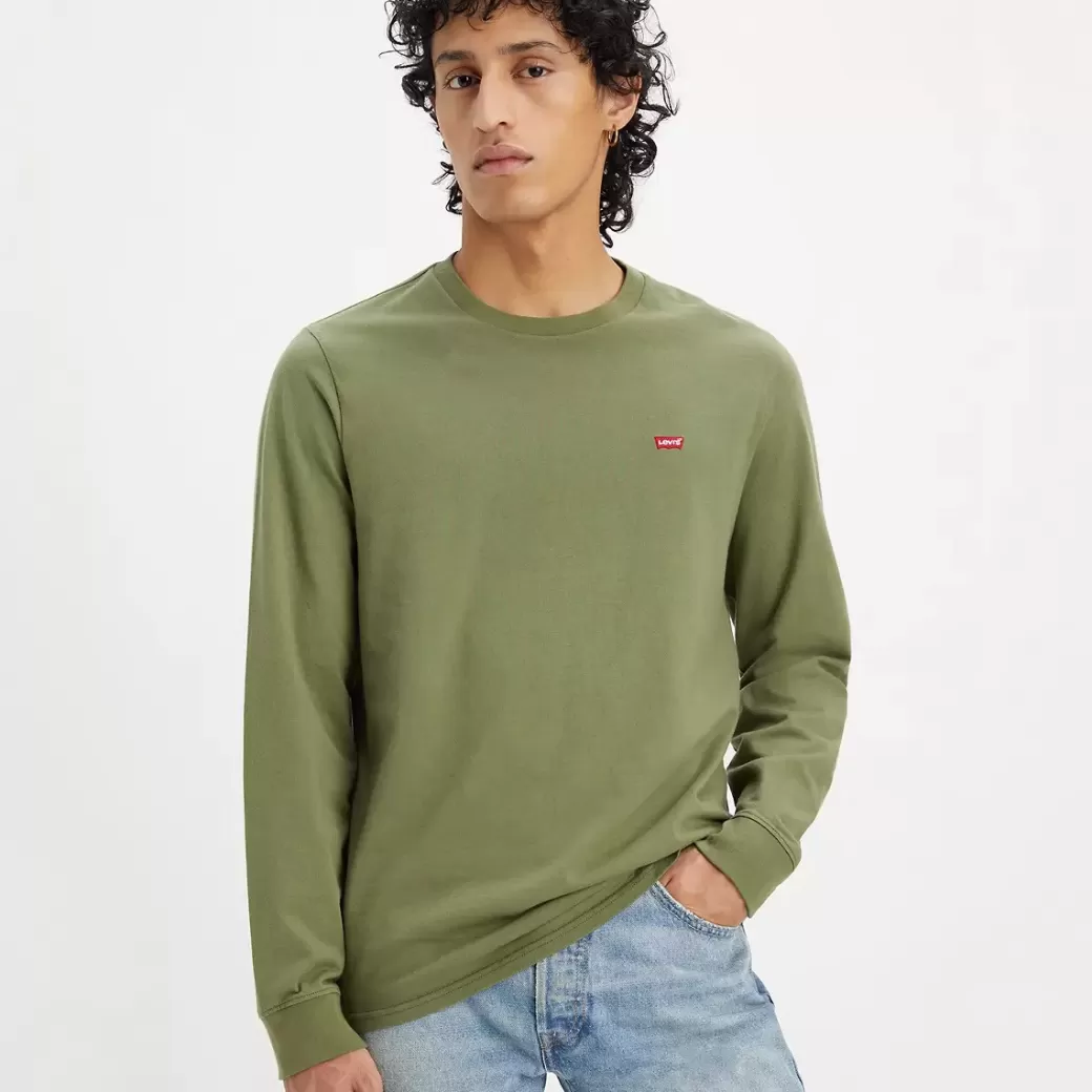 Levi's Original Housemark Langarmad T-Shirt Fashion