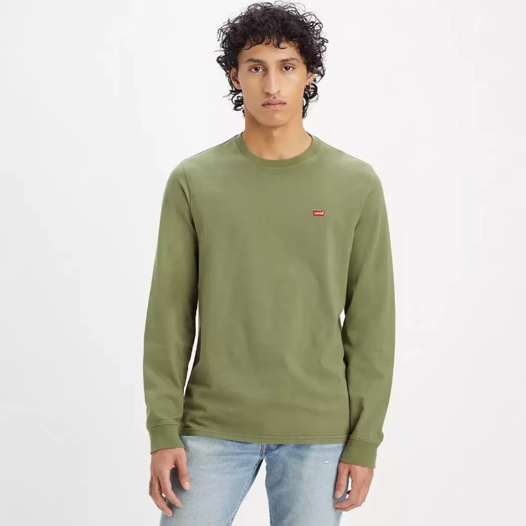 Levi's Original Housemark Langarmad T-Shirt Fashion