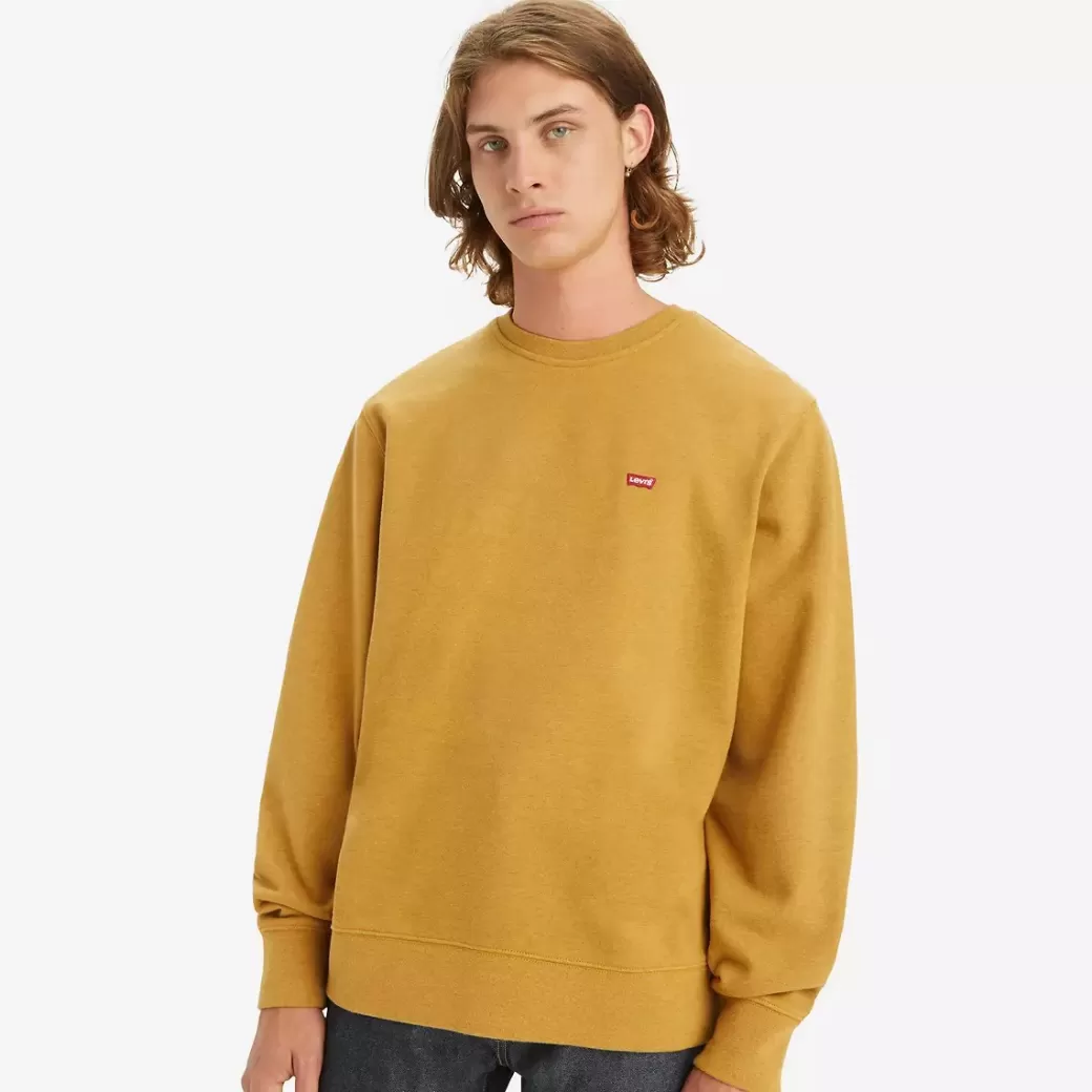 Levi's Original Housemark Sweatshirt Med Rund Hals Cheap