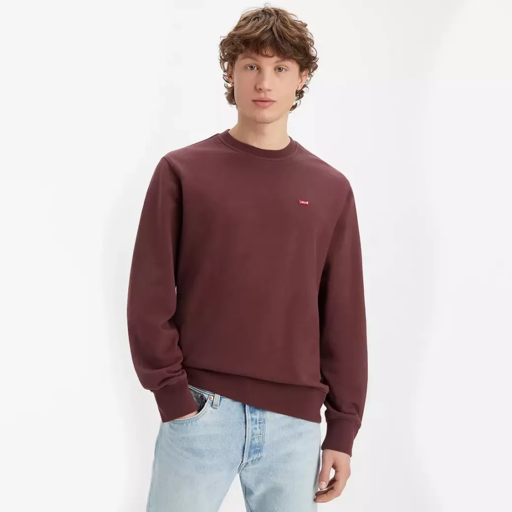 Levi's Original Housemark Sweatshirt Med Rund Hals Fashion