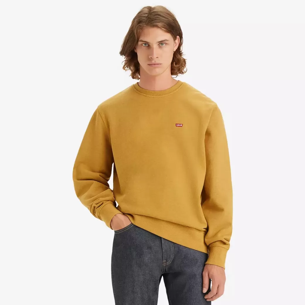 Levi's Original Housemark Sweatshirt Med Rund Hals Cheap