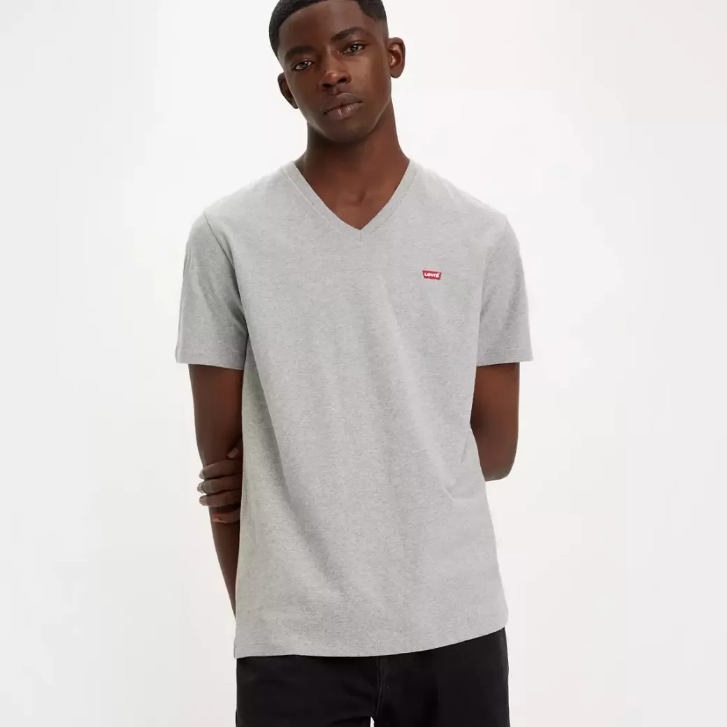 Levi's Original Housemark V-Ringad T-Shirt Hot