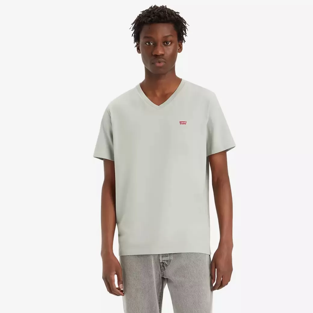 Levi's Original Housemark V-Ringad T-Shirt Outlet