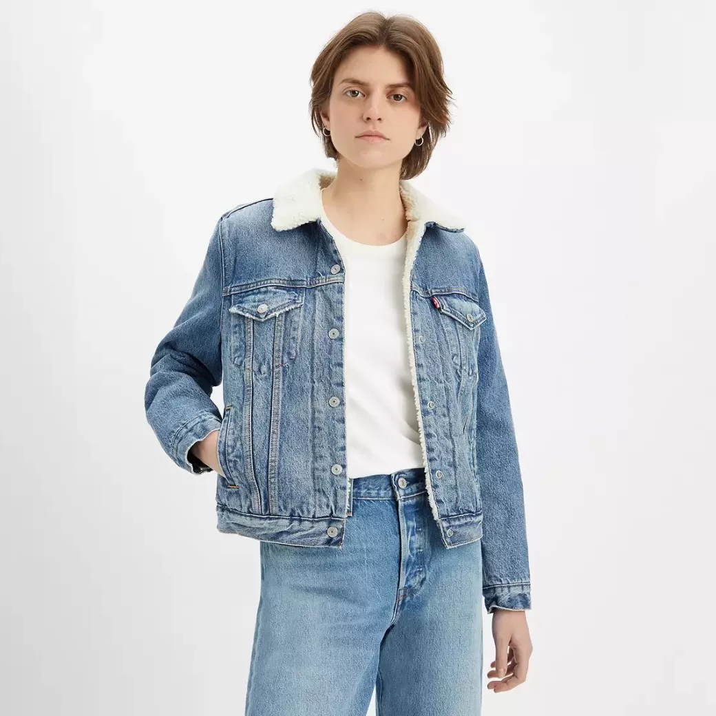 Levi's Original Sherpa-Truckerjacka Cheap