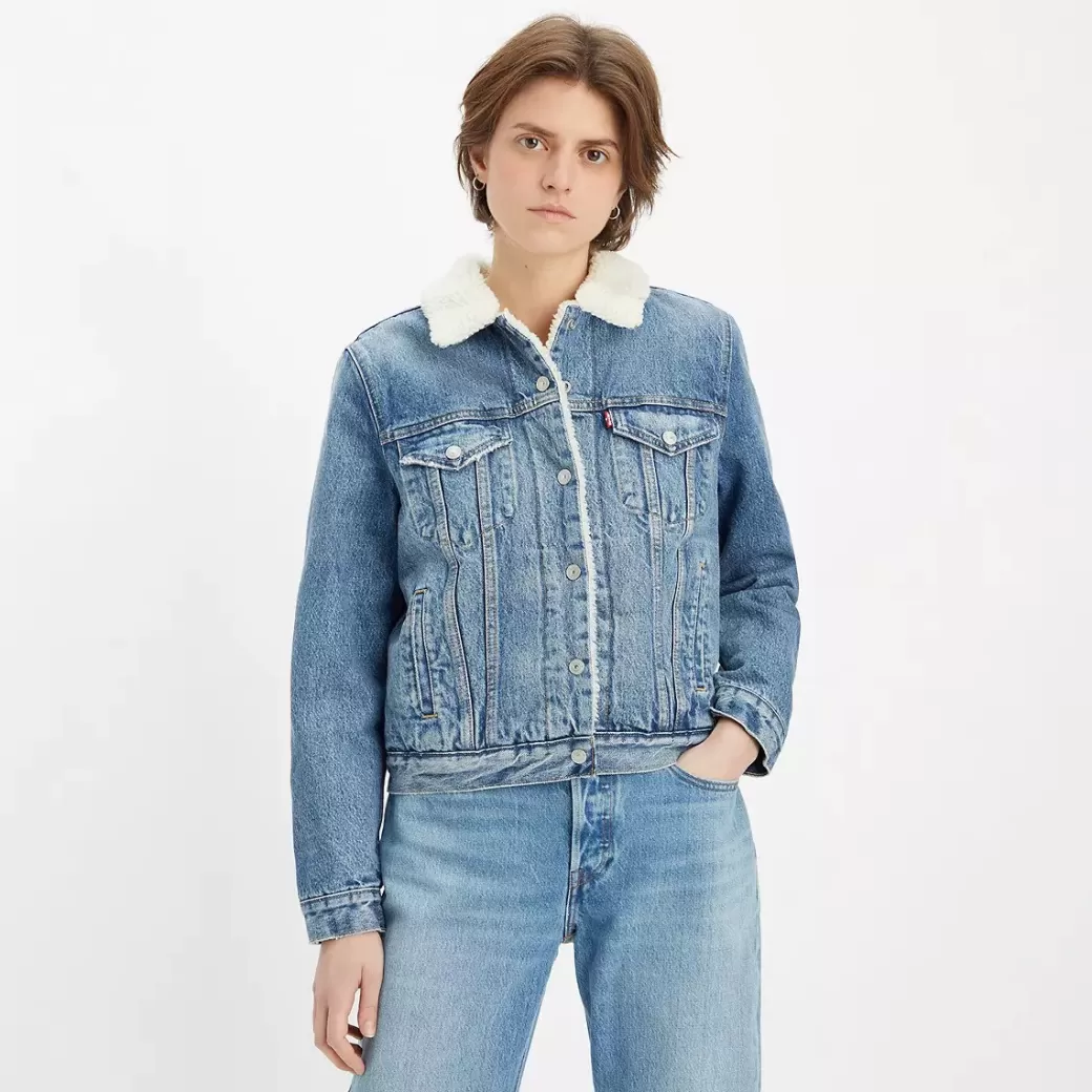 Levi's Original Sherpa-Truckerjacka Cheap