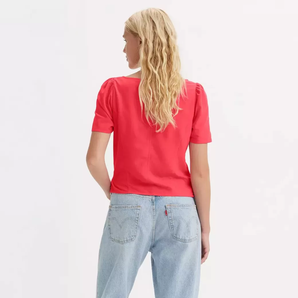 Levi's Pascale Kortarmad Blus Clearance