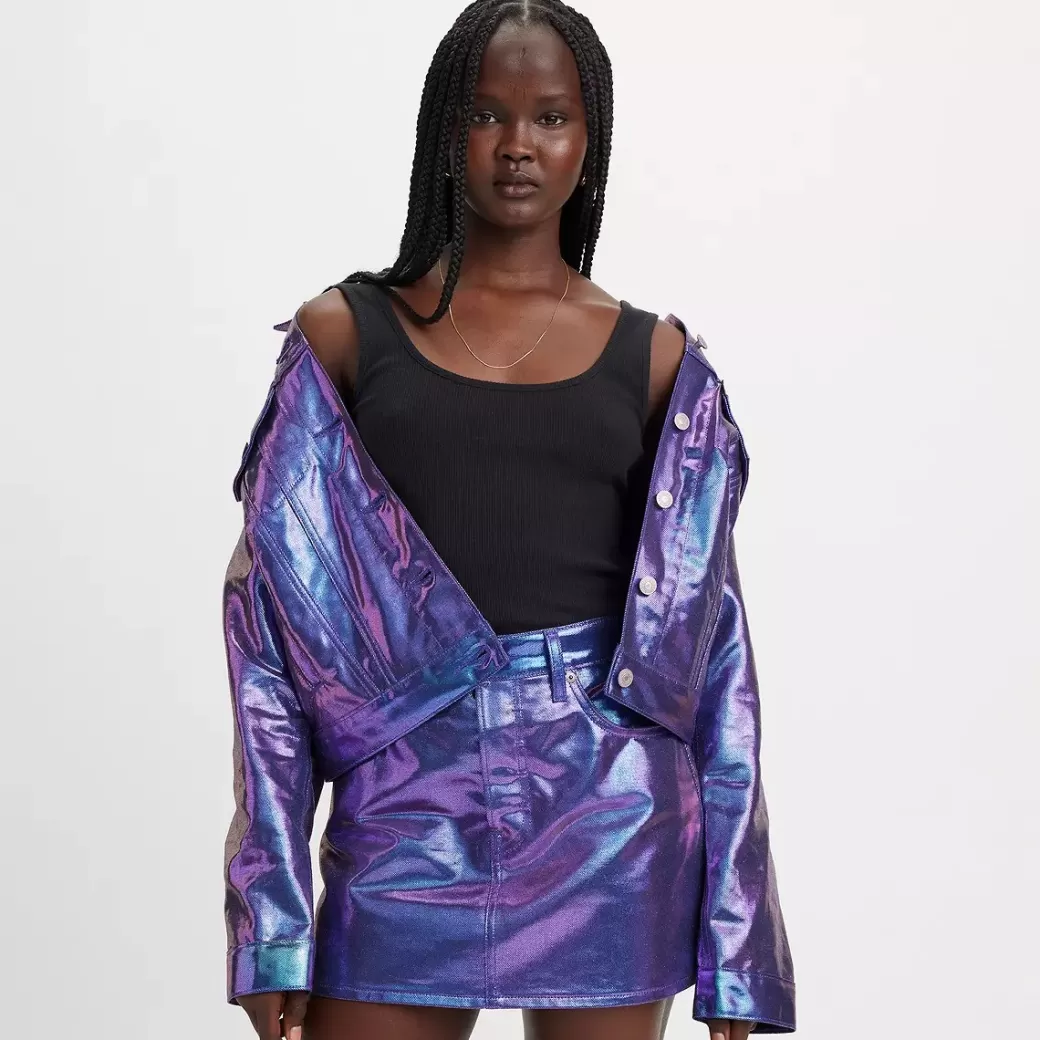 Levi's Pearlescent Icon Skjorta Flash Sale