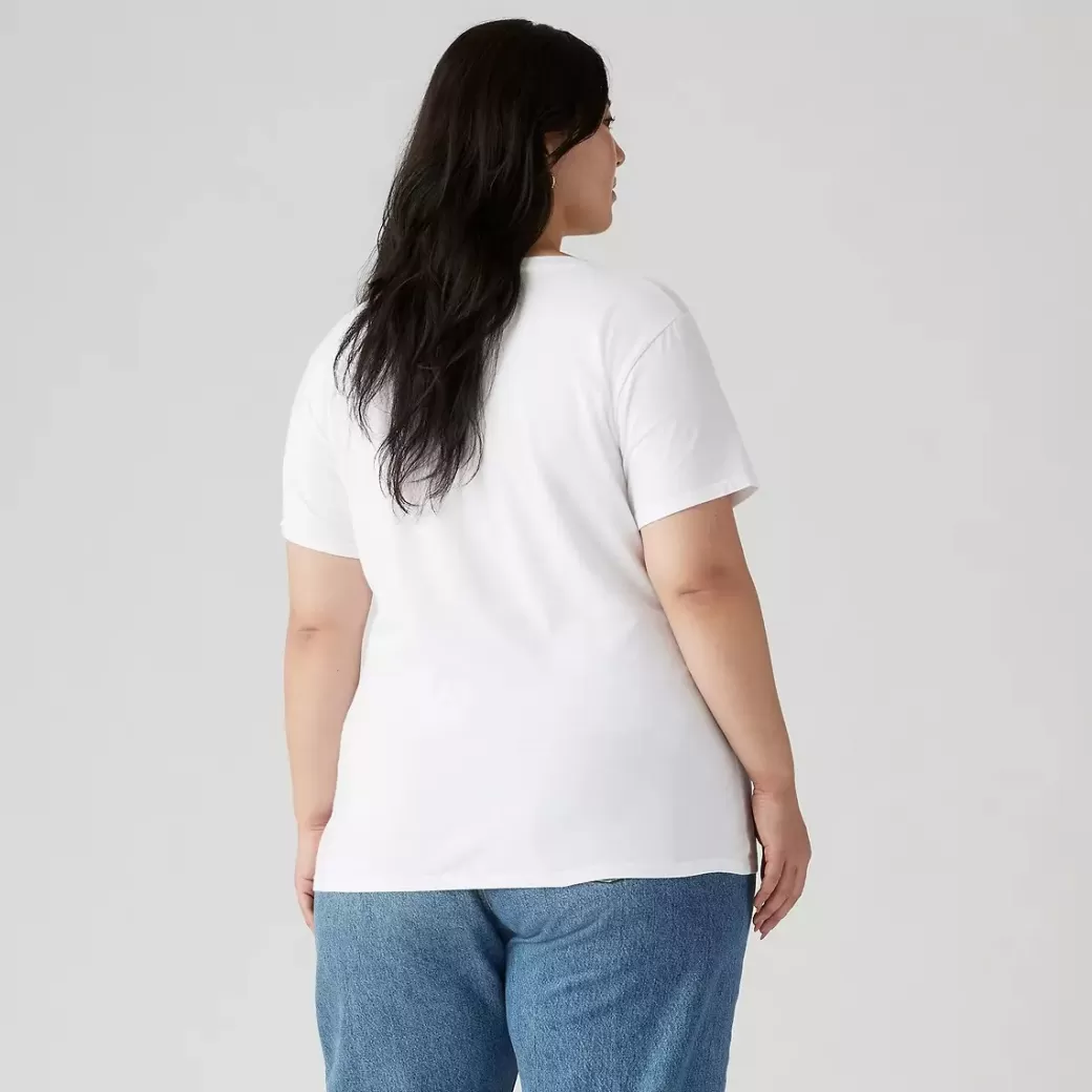 Levi's Perfekt T-Shirt Med Logga (Plusstorlek) Cheap