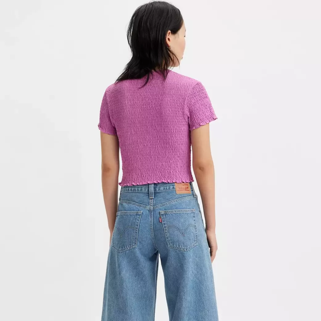 Levi's Popcorn-T-Shirt Med Tryck Sale