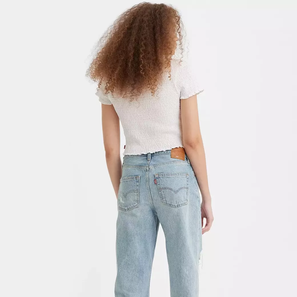 Levi's Popcorn-T-Shirt Med Tryck Outlet