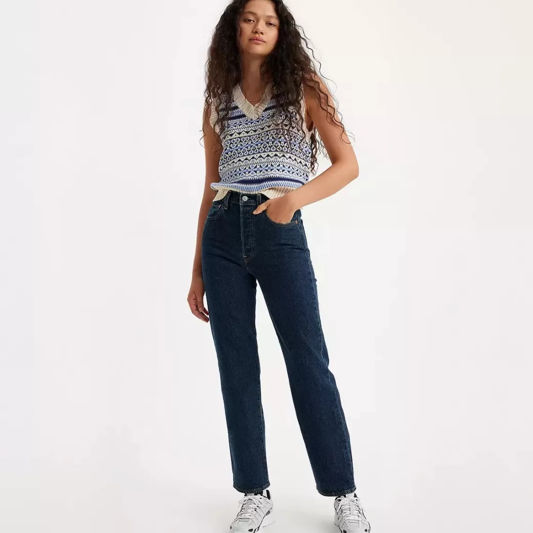 Levi's Raka Ankellanga Ribcage-Jeans Discount