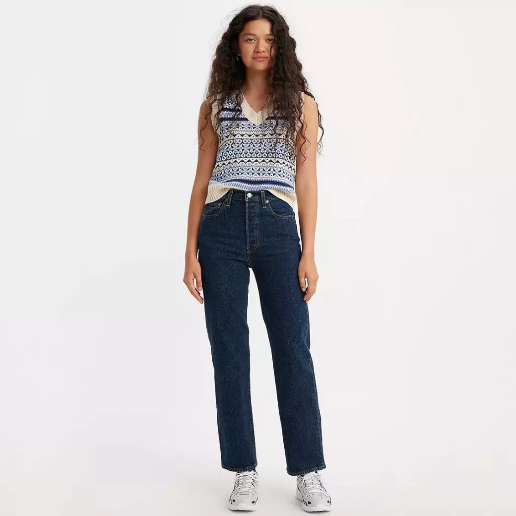 Levi's Raka Ankellanga Ribcage-Jeans Discount