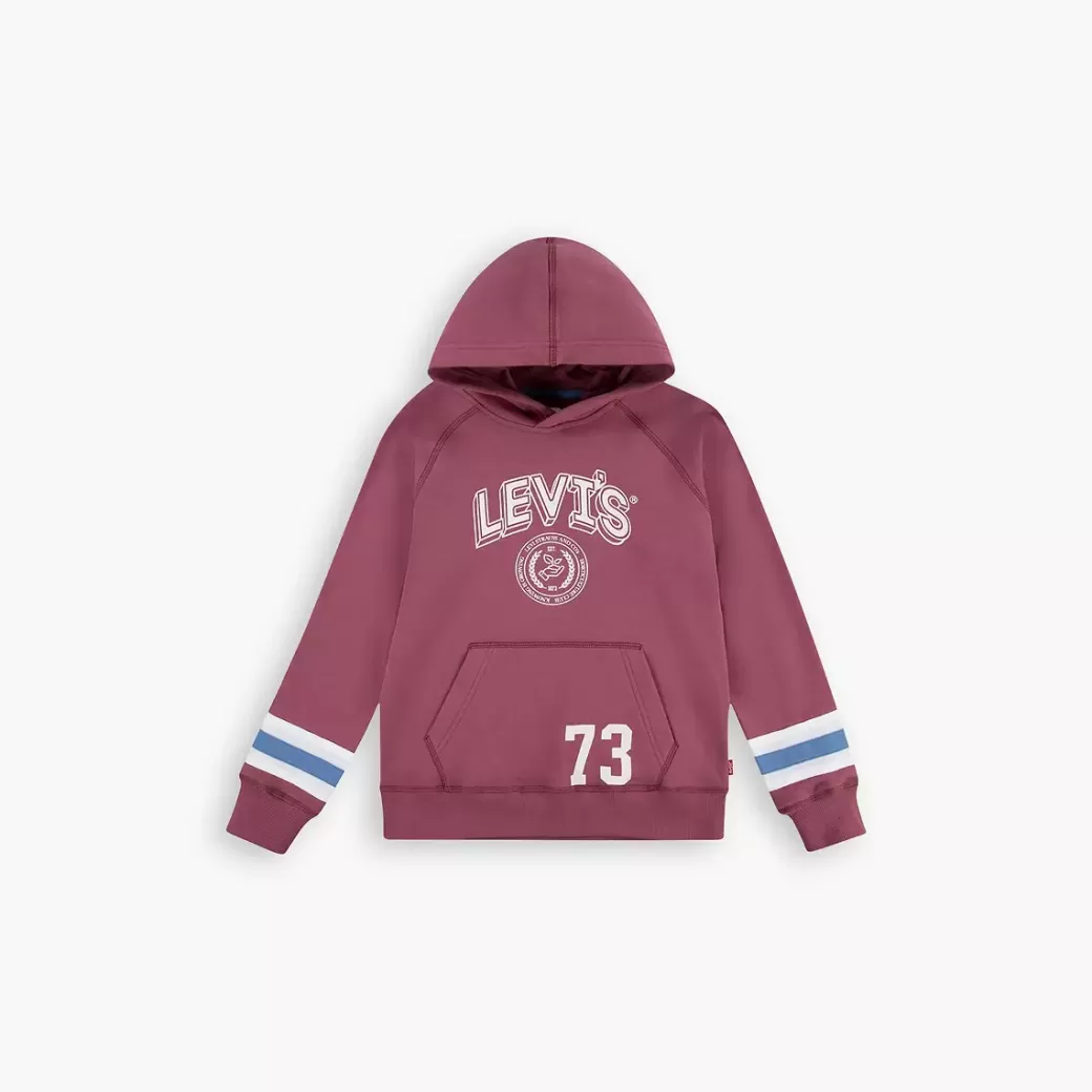 Levi's Randig Huvtroja Med Arm For Tonåringar Clearance
