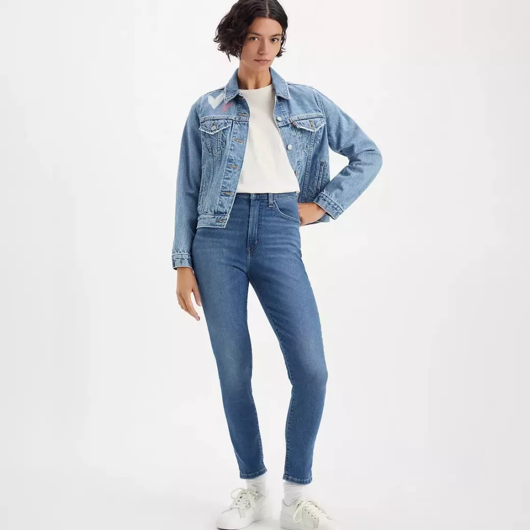 Levi's Retro Hogt Skurna Skinny Jeans Fashion