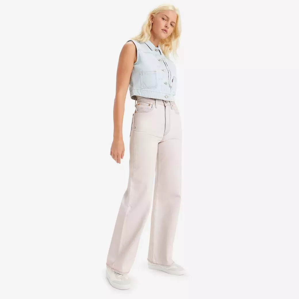 Levi's Ribcage Jeans Med Vida Ben Clearance
