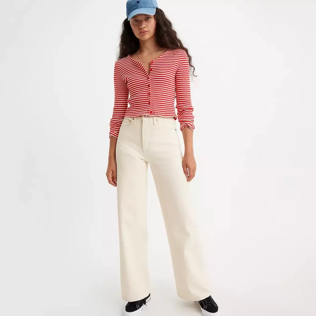 Levi's Ribcage Jeans Med Vida Ben Cheap