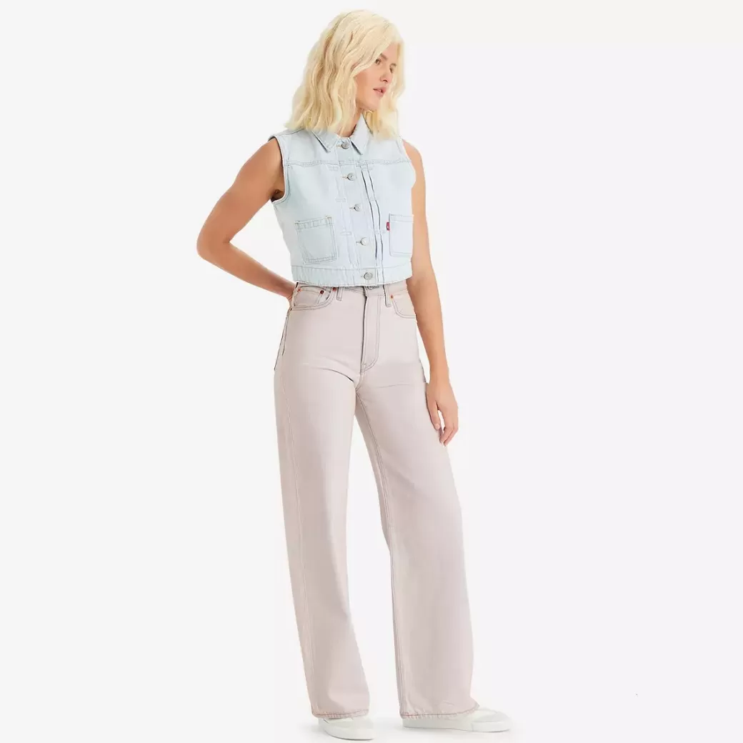 Levi's Ribcage Jeans Med Vida Ben Clearance