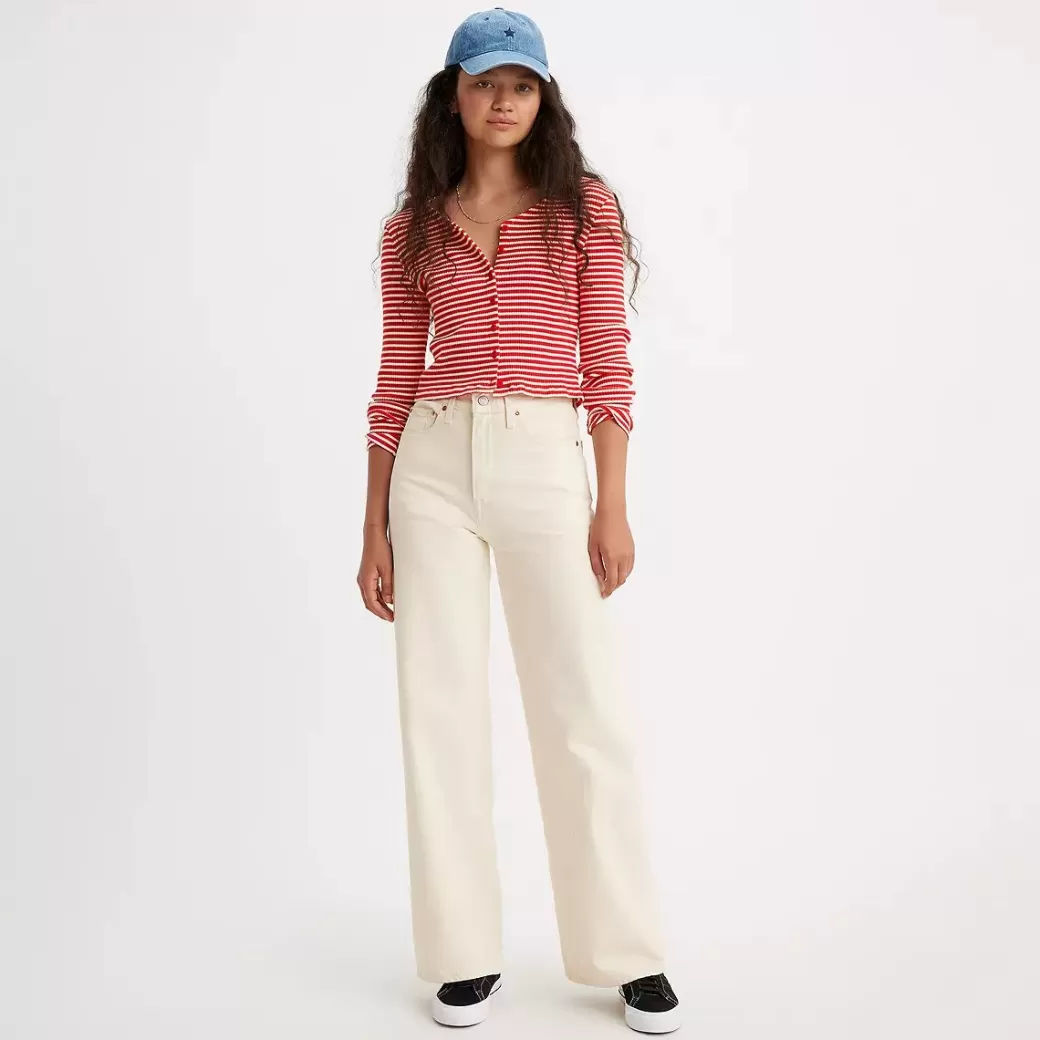 Levi's Ribcage Jeans Med Vida Ben Cheap