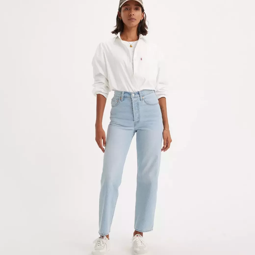 Levi's Ribcage Raka Ankellanga Lightweight-Jeans Flash Sale