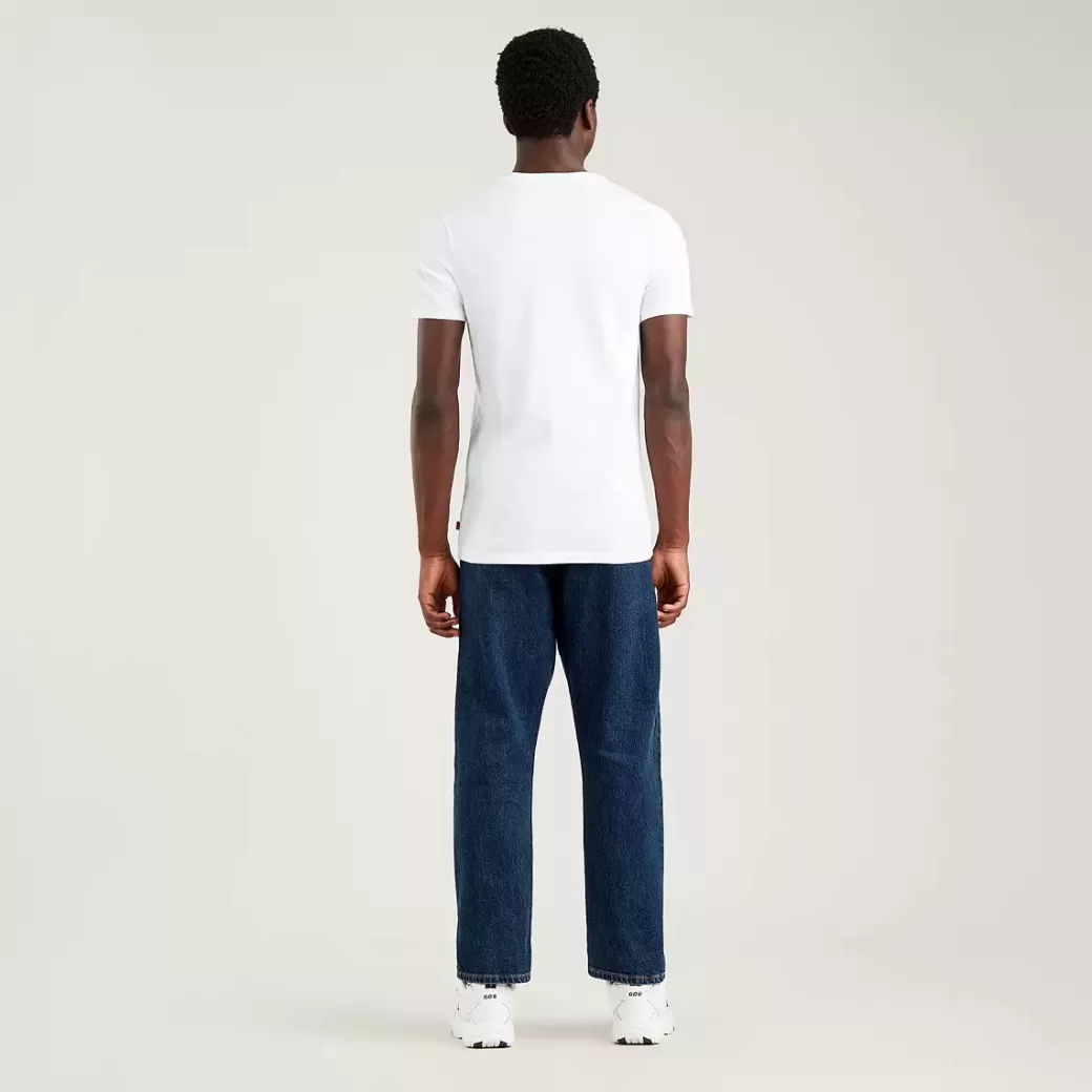 Levi's Rundhalsad T-Shirt Med Tryck 2-Pack New