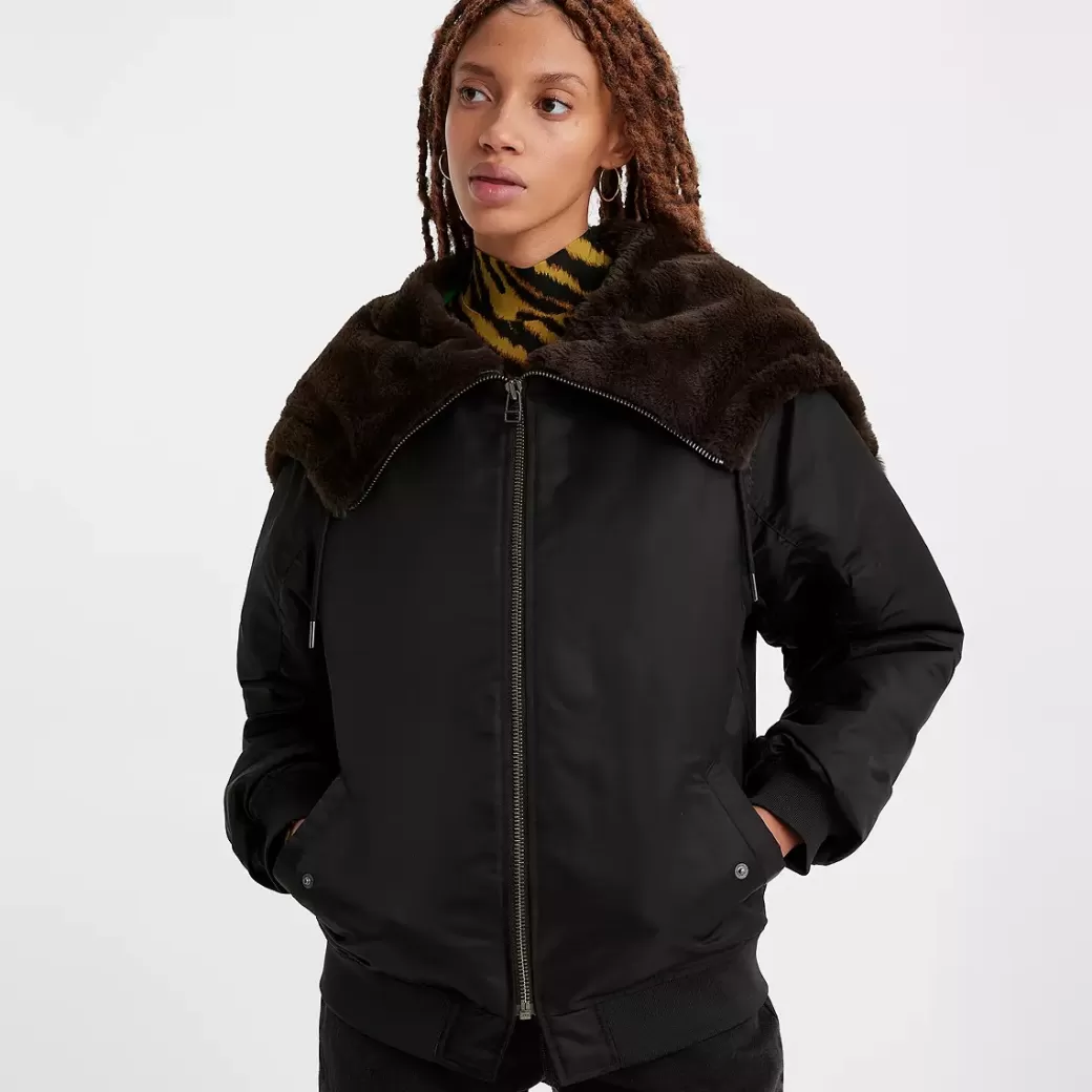 Levi's Rymlig Huvjacka Outlet