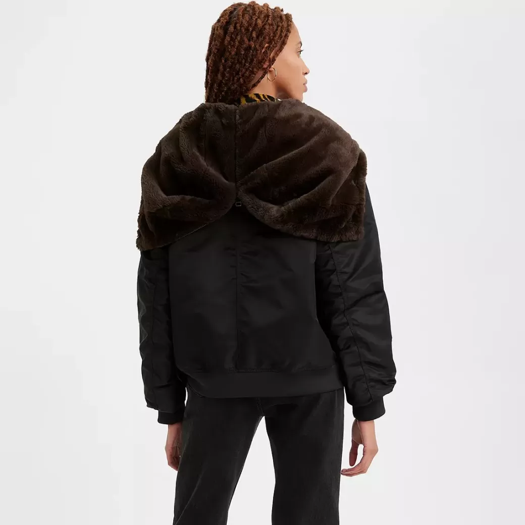 Levi's Rymlig Huvjacka Outlet