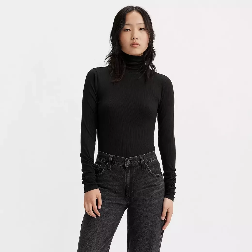 Levi's Rynkad Halvpolokrage Cheap