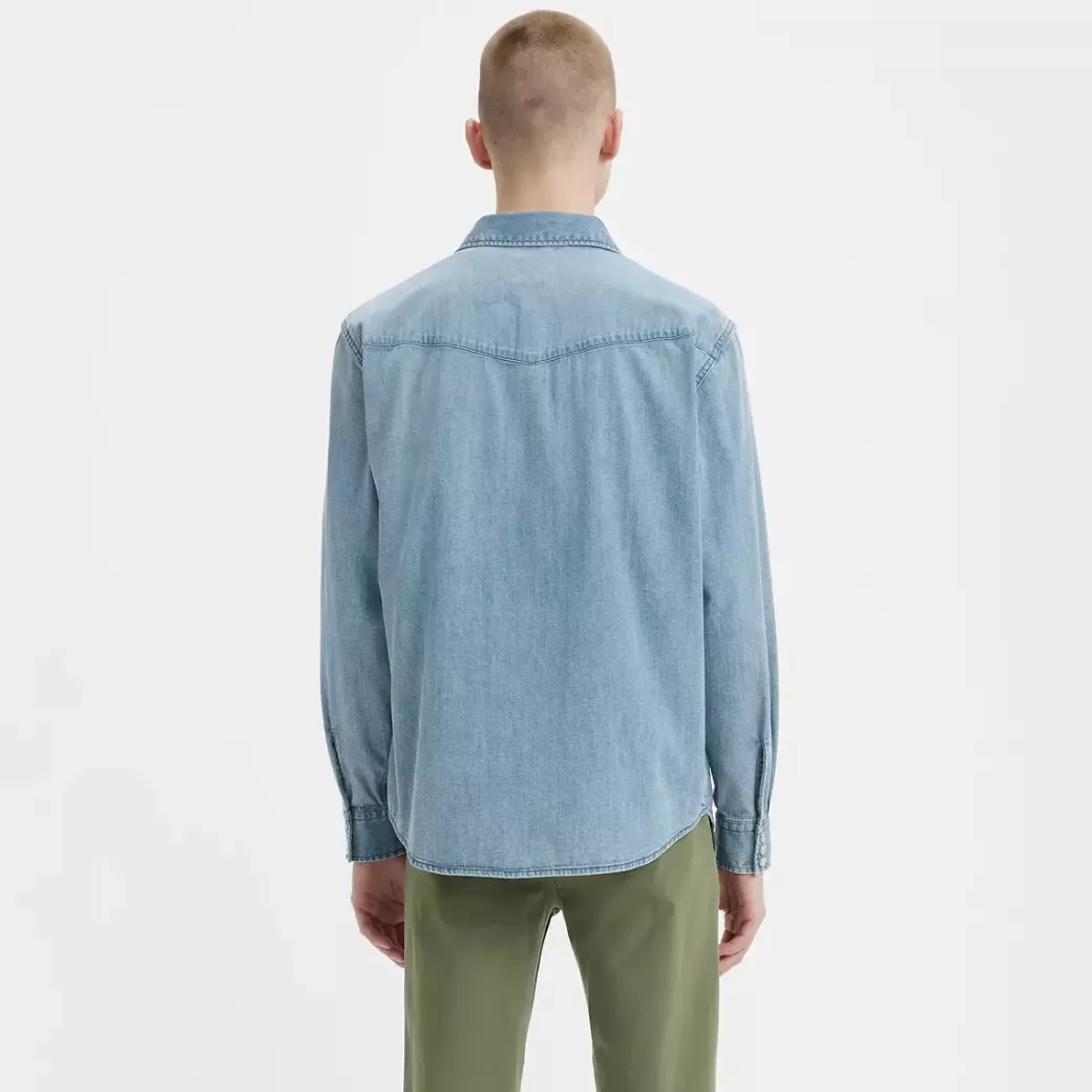 Levi's Sagkantad Westernskjorta Med Ledig Passform Store