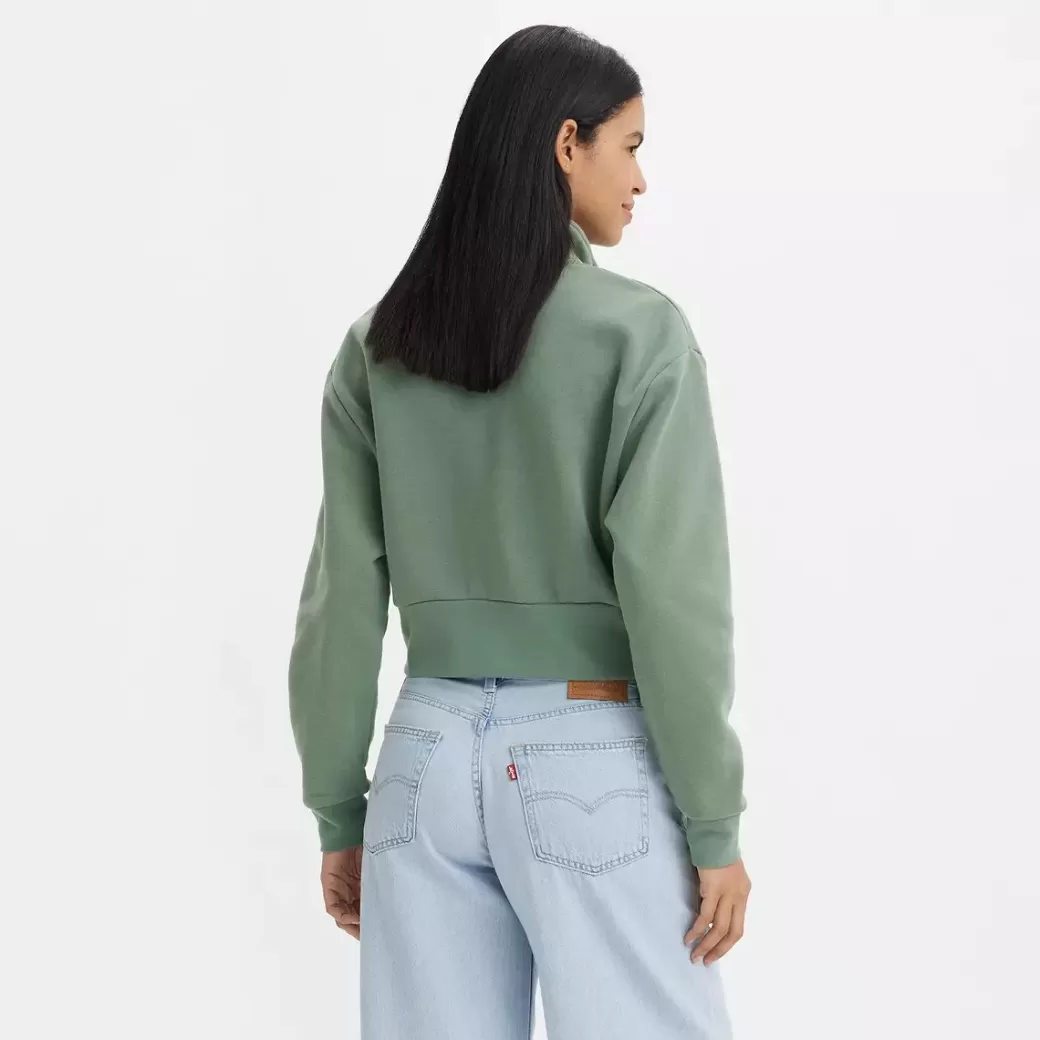 Levi's Sara Quarter-Zip-Sweatshirt Med Tryck Best Sale