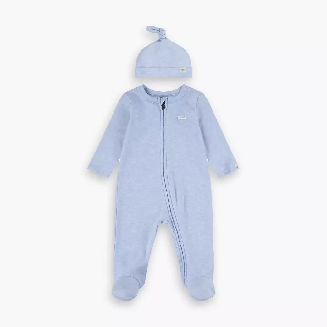 Levi's Set Med Babyoverall Med Fotter Och Mossa Best Sale