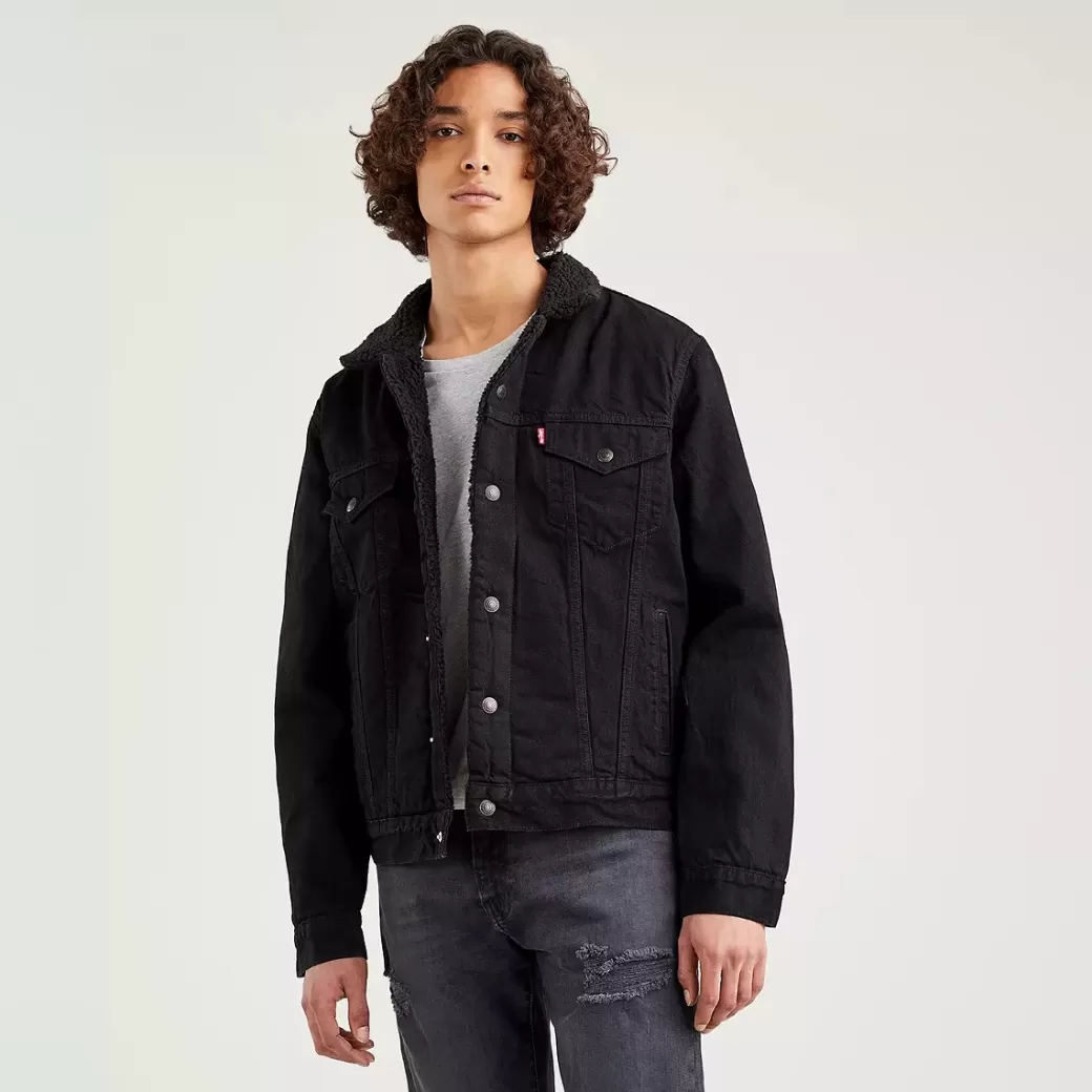 Levi's Sherpa Truckerjacka New
