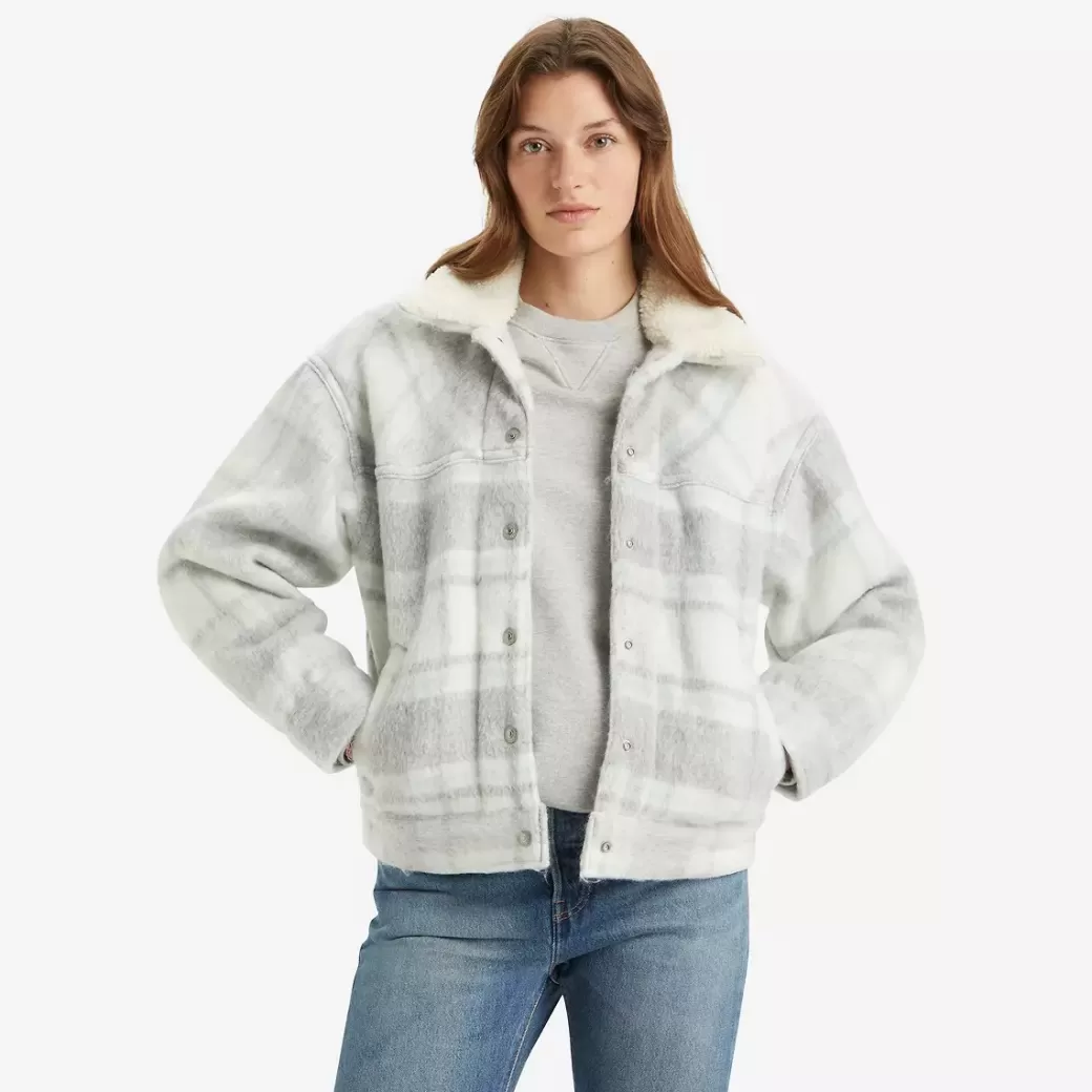 Levi's Sherpa-Truckerjacka I 90-Talsstil New