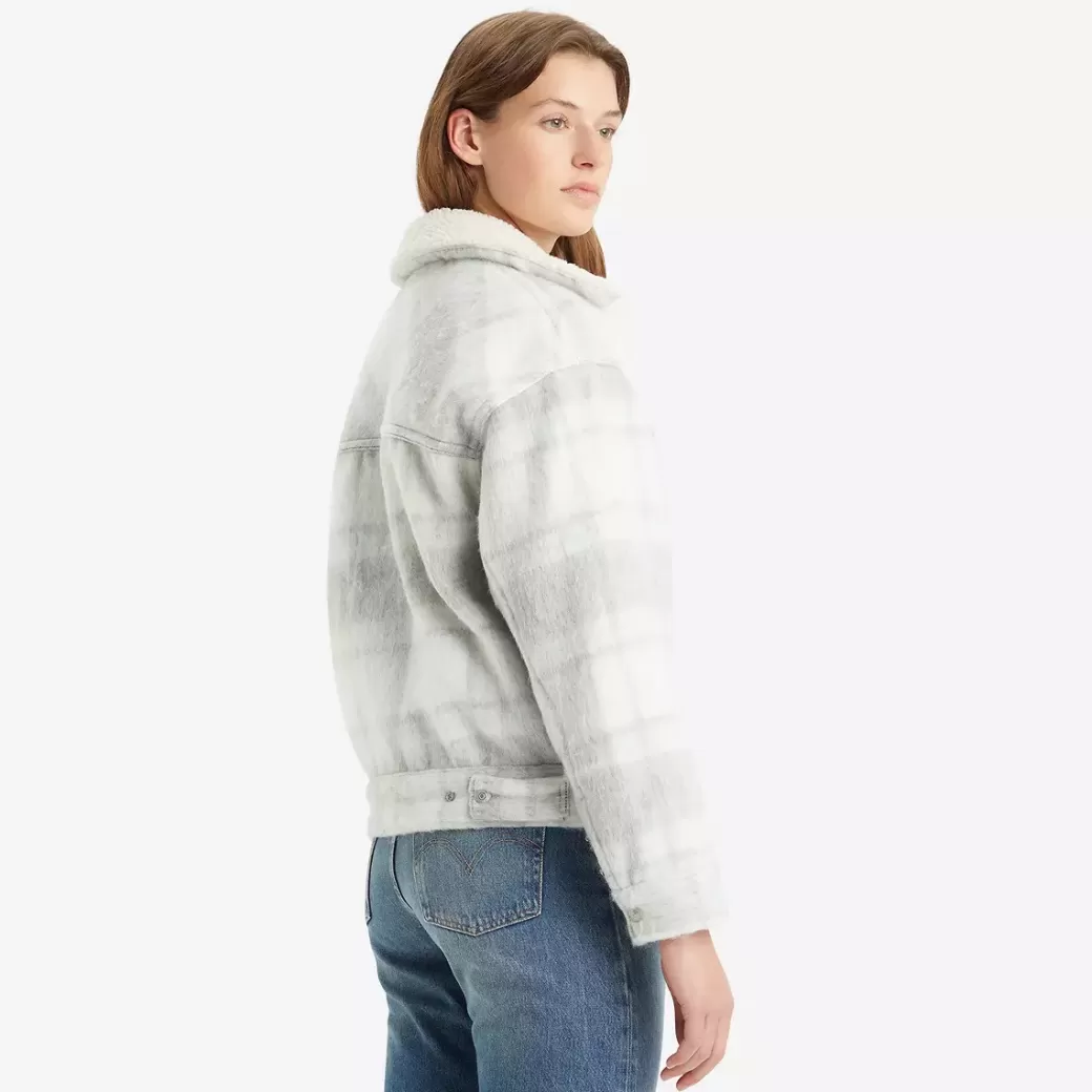 Levi's Sherpa-Truckerjacka I 90-Talsstil New