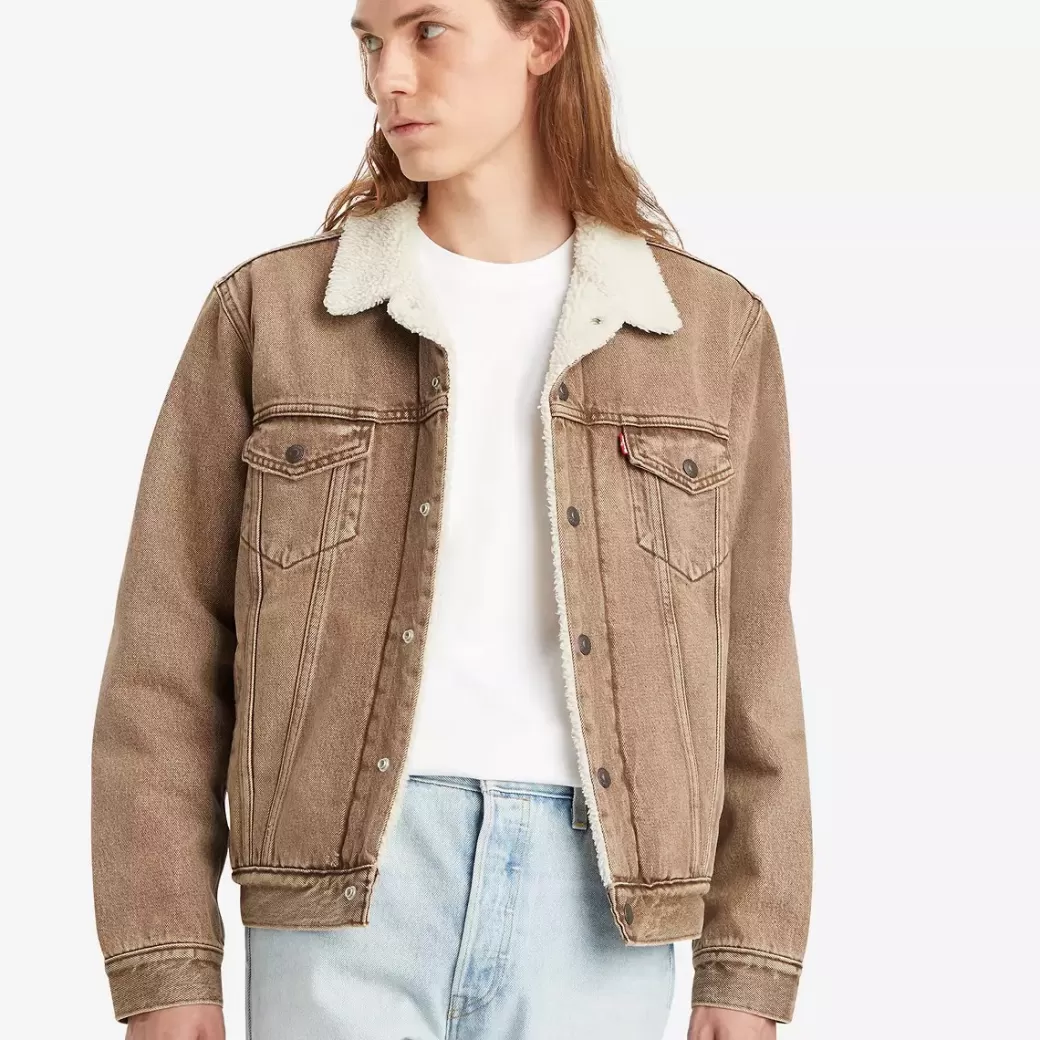 Levi's Sherpa-Truckerjacka Typ Iii Cheap
