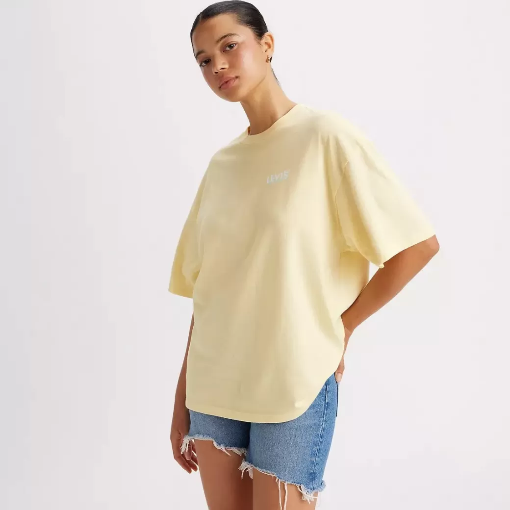 Levi's Short Stack T-Shirt Med Tryck Outlet