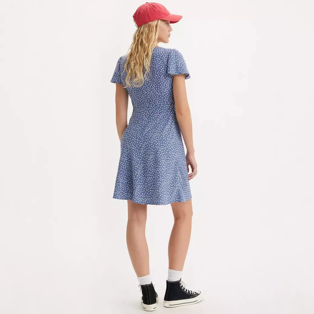 Levi's Skylar Flutter Klanning Med Armar Flash Sale