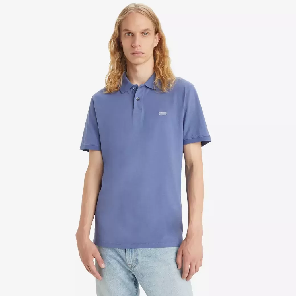 Levi's Slimmad Housemark-Skjorta Flash Sale