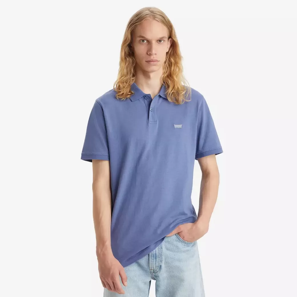 Levi's Slimmad Housemark-Skjorta Flash Sale