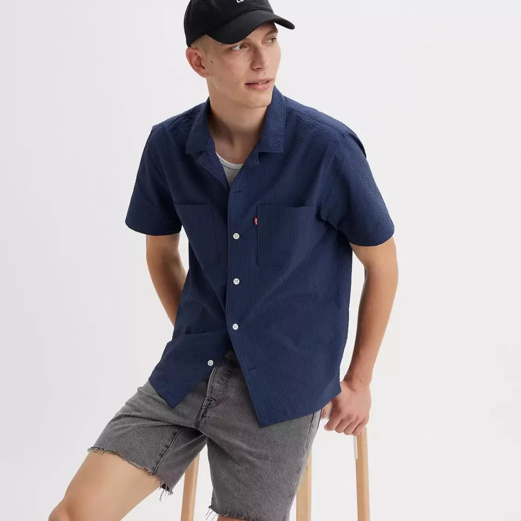 Levi's Standard Camp-Skjorta Best Sale