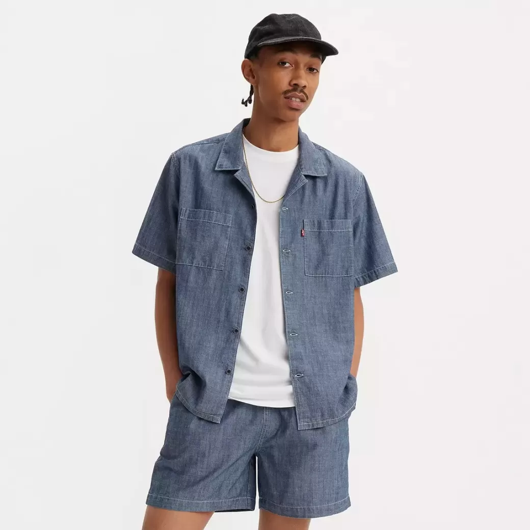 Levi's Standard Camp-Skjorta Flash Sale