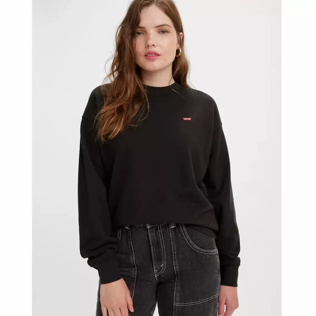 Levi's Standard Rundhalsad Sweatshirt Flash Sale